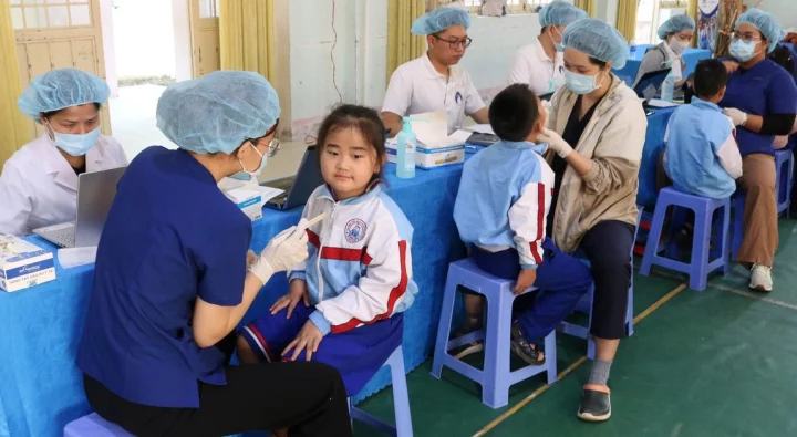 Triển khai chương trình nha học đường tại Tây Nguyên