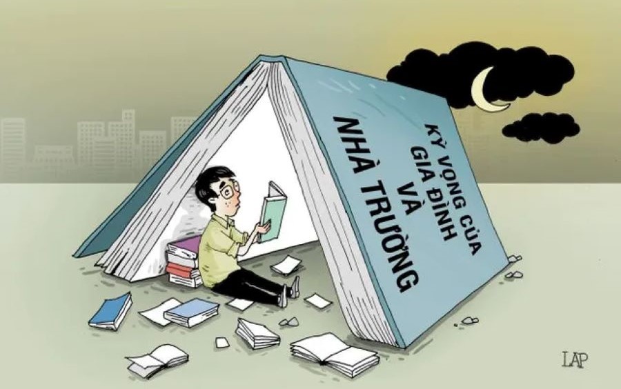 Áp lực học đường và gia đình