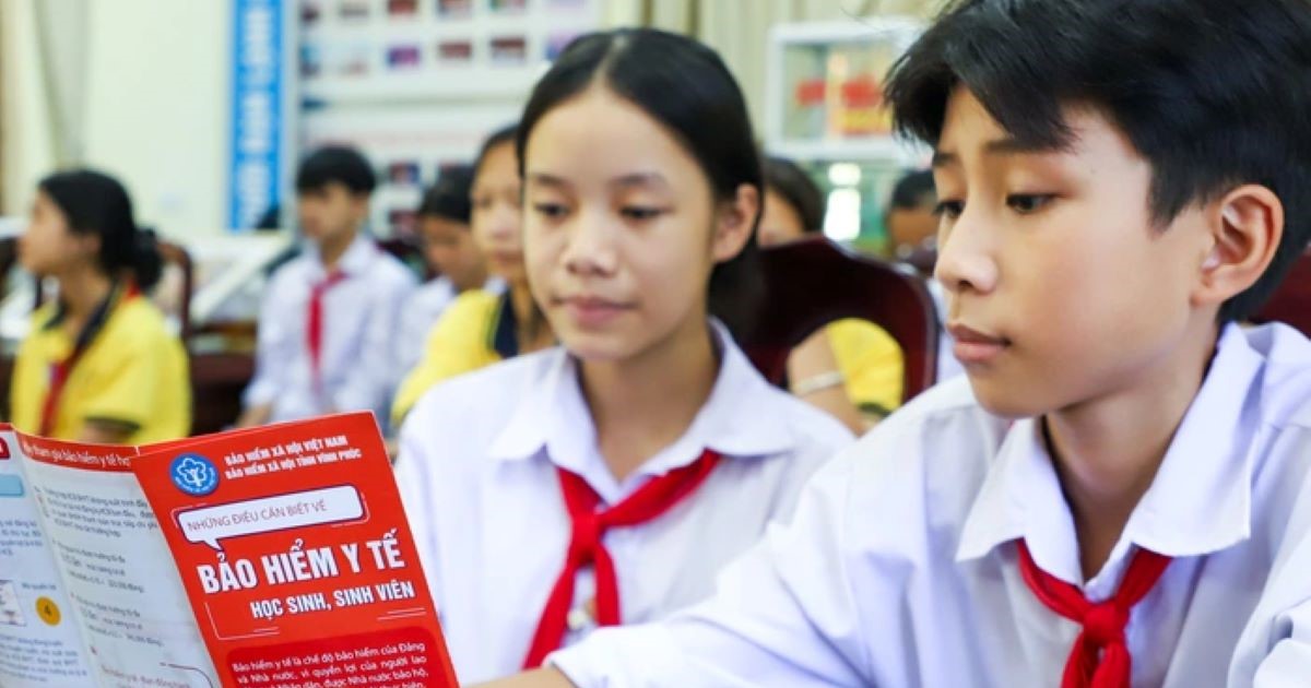 Hỗ trợ mức đóng BHYT cho học sinh