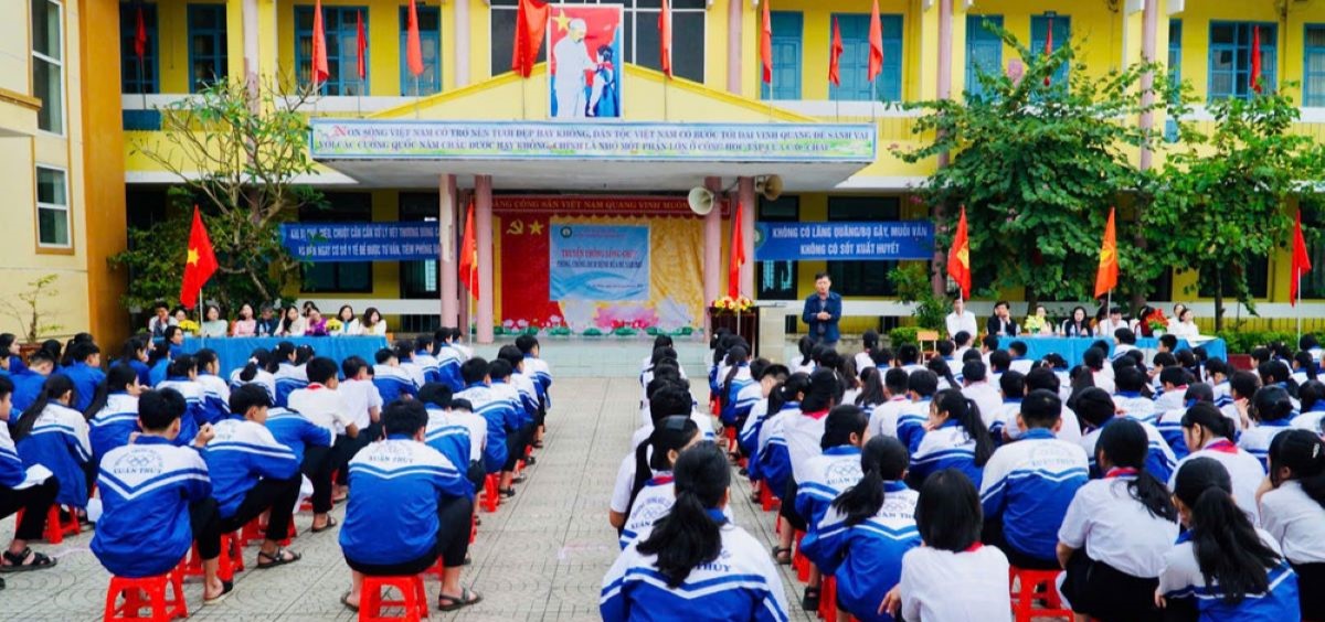 Quảng Bình đẩy mạnh tuyên truyền phòng, chống dịch trong trường học